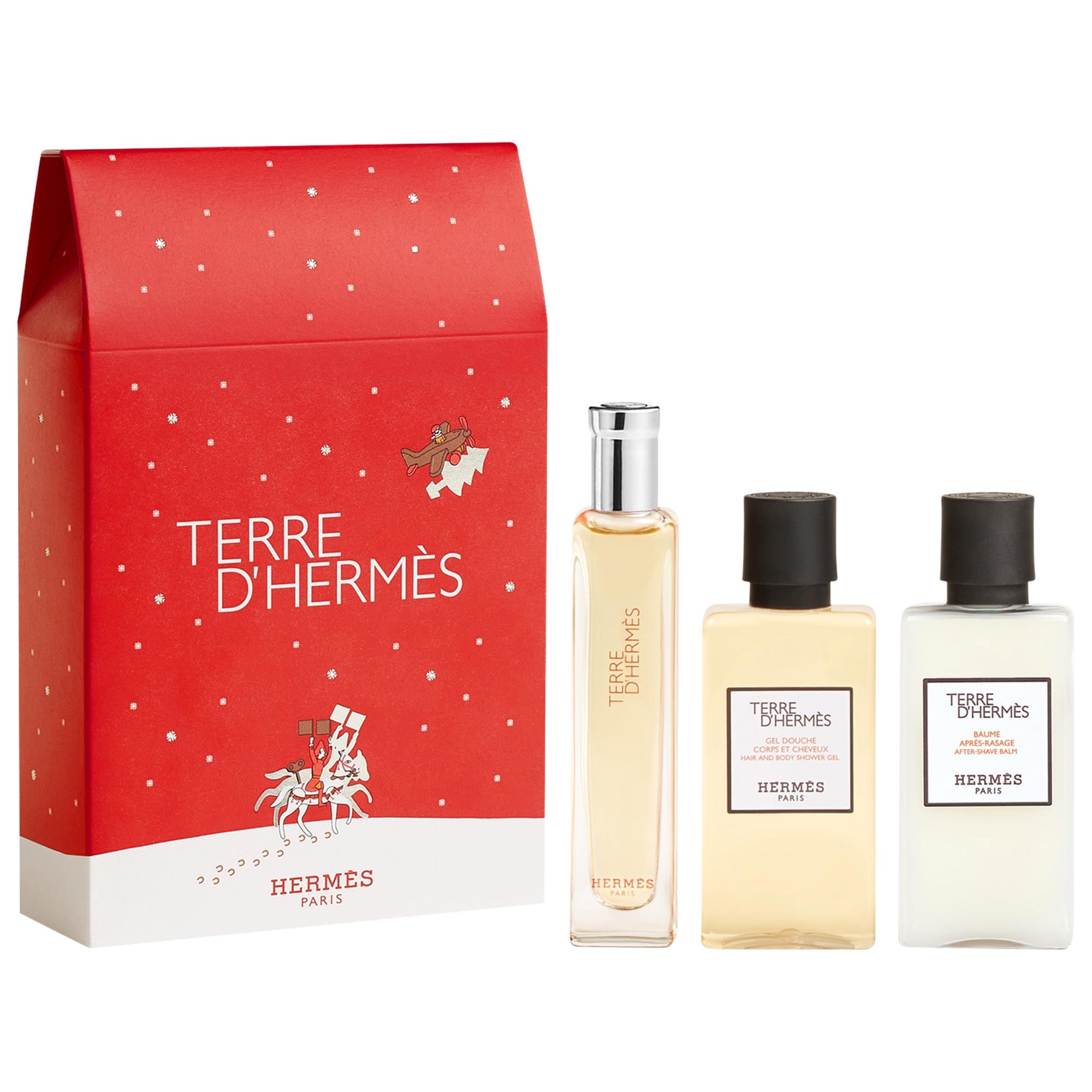 【美品✨】HERMES ギフトボックスセット Terre d'Hermès, Eau de Toilette, gift set, Limited Edition - HERM&