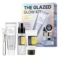 COSRX - Ensemble-avantage des fêtes en série limitée PDRN Exosome Glazed Glow pour raffinement de texture et hydratation