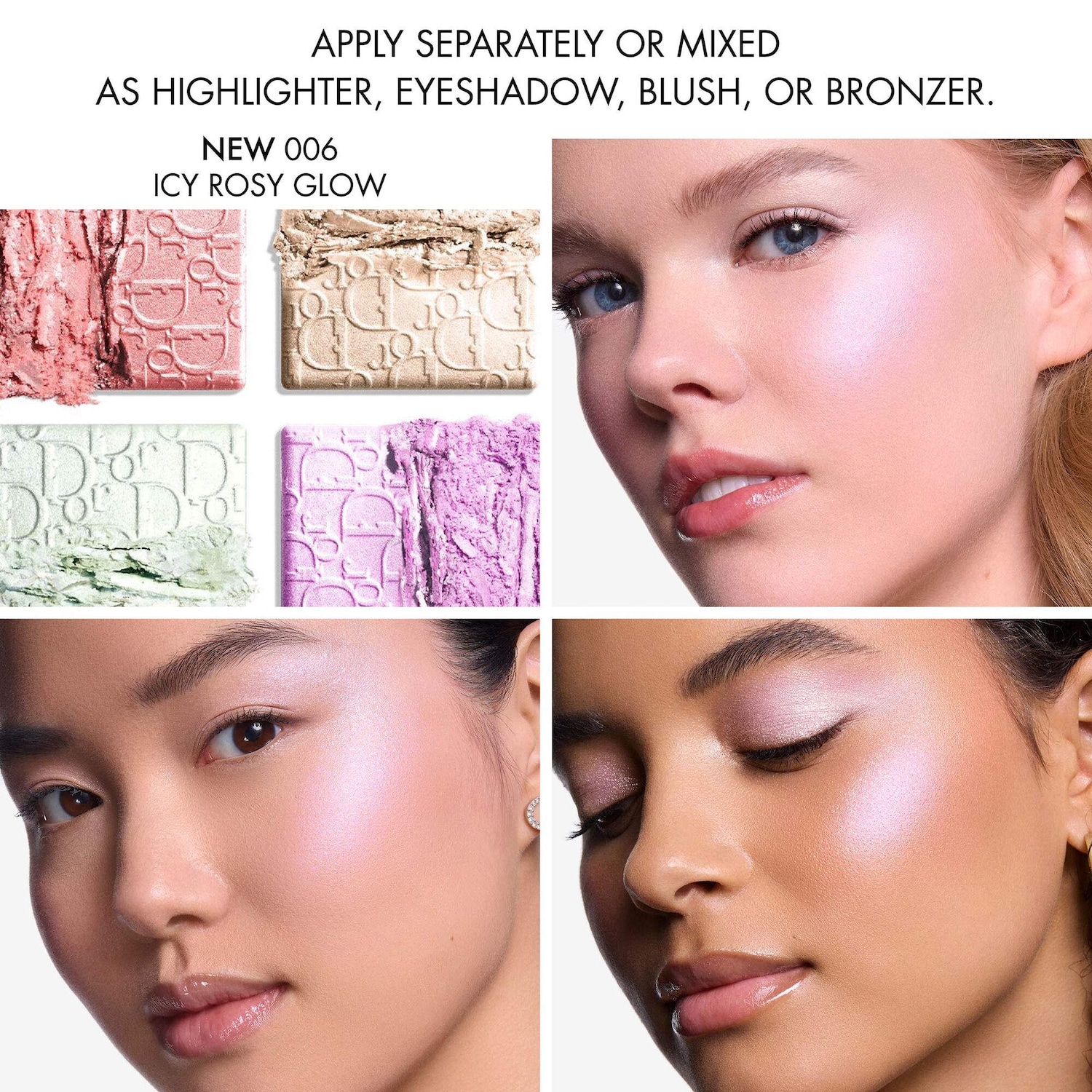 Backstage Glow Maximizer Face Palette - DIOR | Sephora