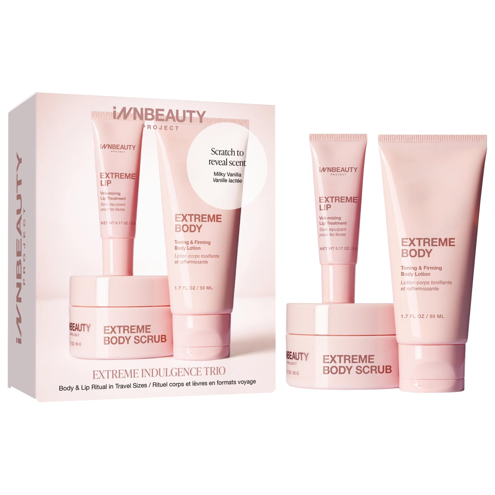 Extreme Indulgence Trio Holiday Exclusive Body + Lip Set