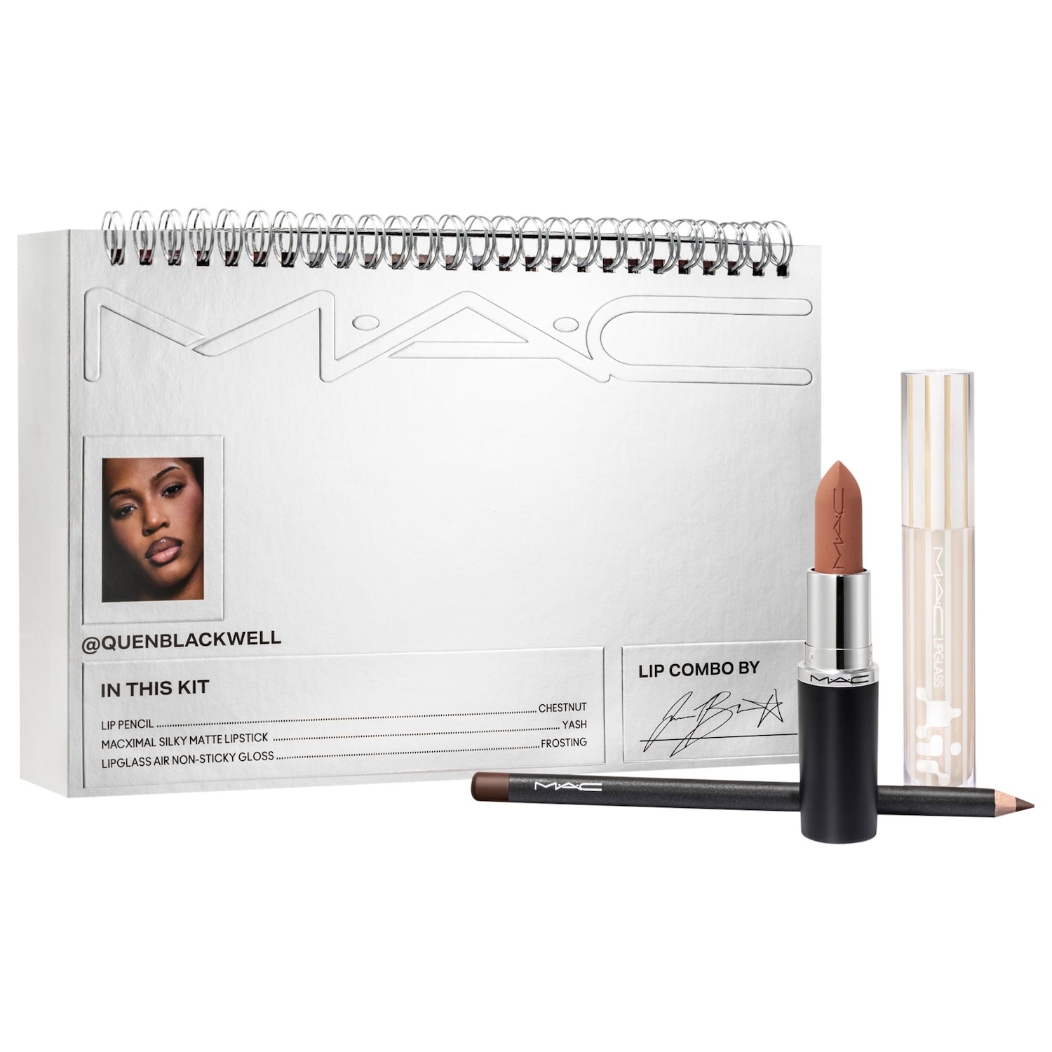 Набор для губ MAC Cosmetics Bestselling Lip Combo by @quenblackwell — фото 1