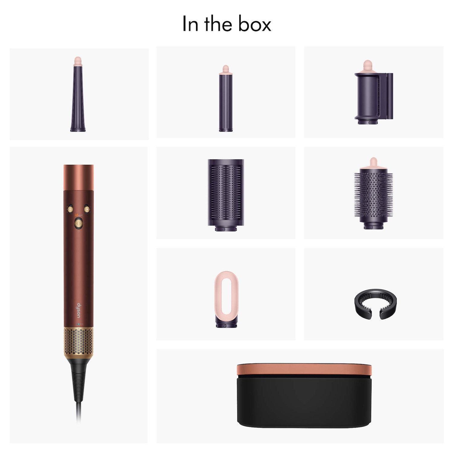 Стайлер-фен Dyson Airwrap i.d. для прямых волос, лимитированная серия, Plum and Copper — фото 5