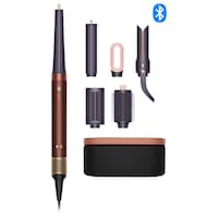 Dyson - Multicoiffeur et sèche-cheveux Airwrap Co-anda2x™ en série limitée, cheveux raides à ondulés, en Plum Copper