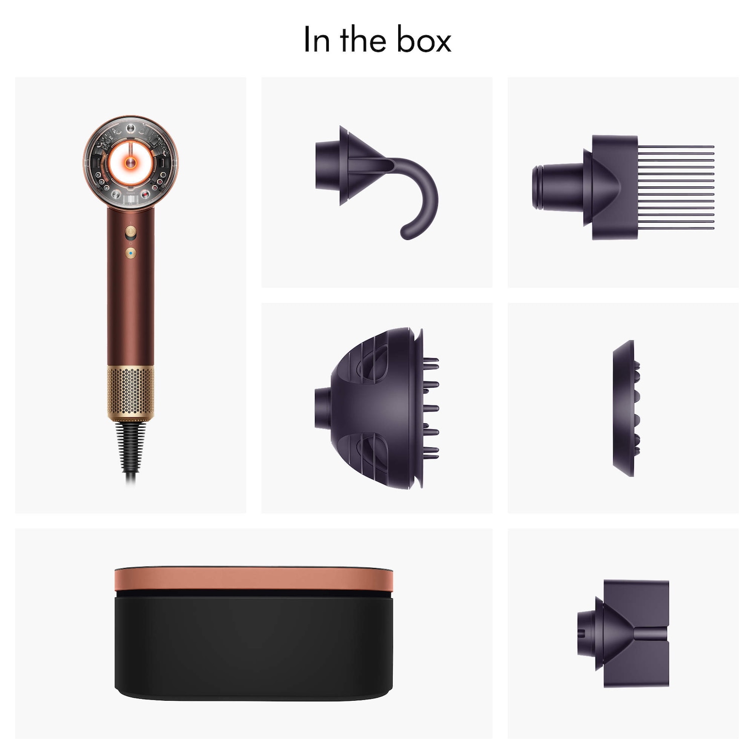Фен Dyson Supersonic Nural, лимитированная серия, Plum and Copper — фото 7
