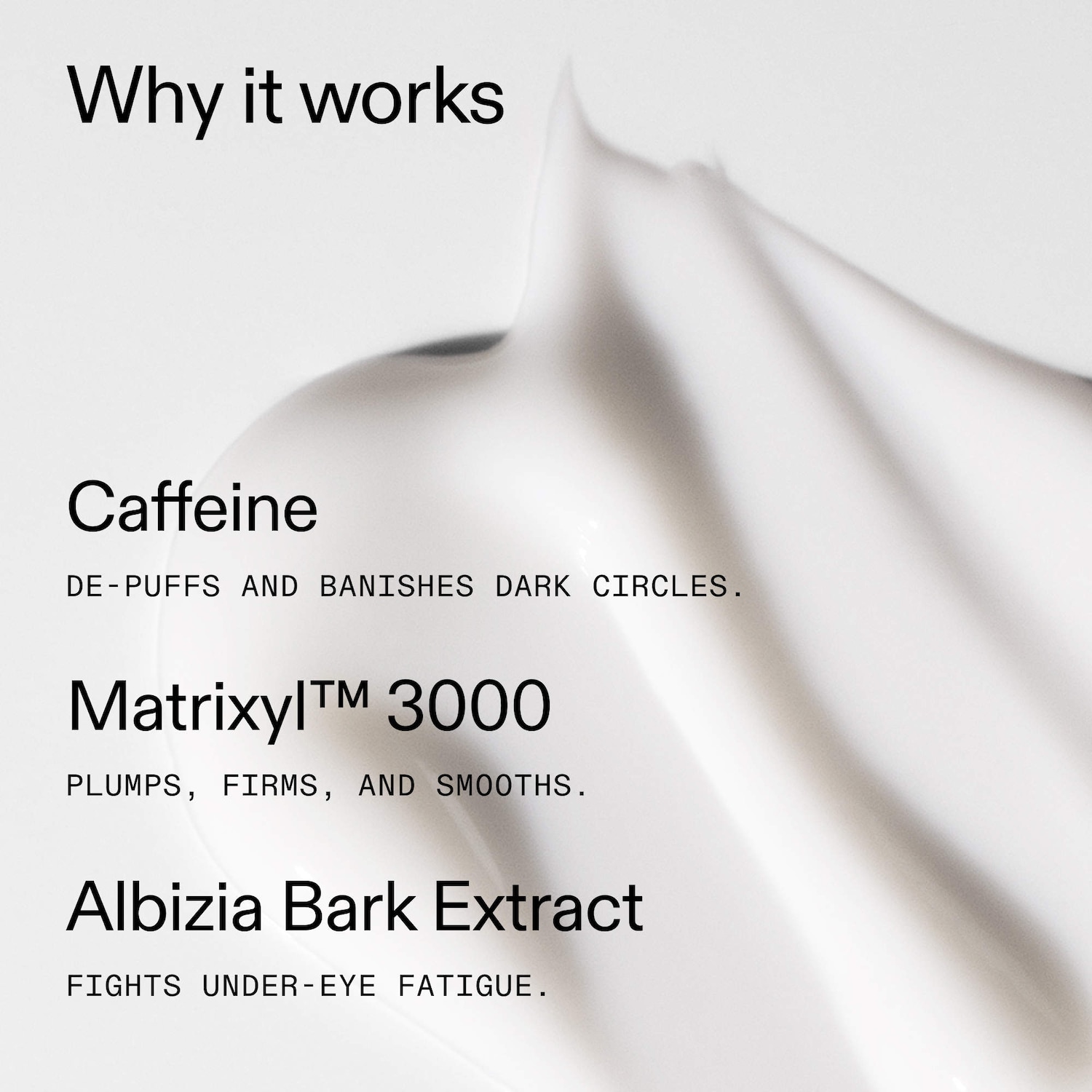 Caffeine De-puffing + Dark Circle Eye Cream