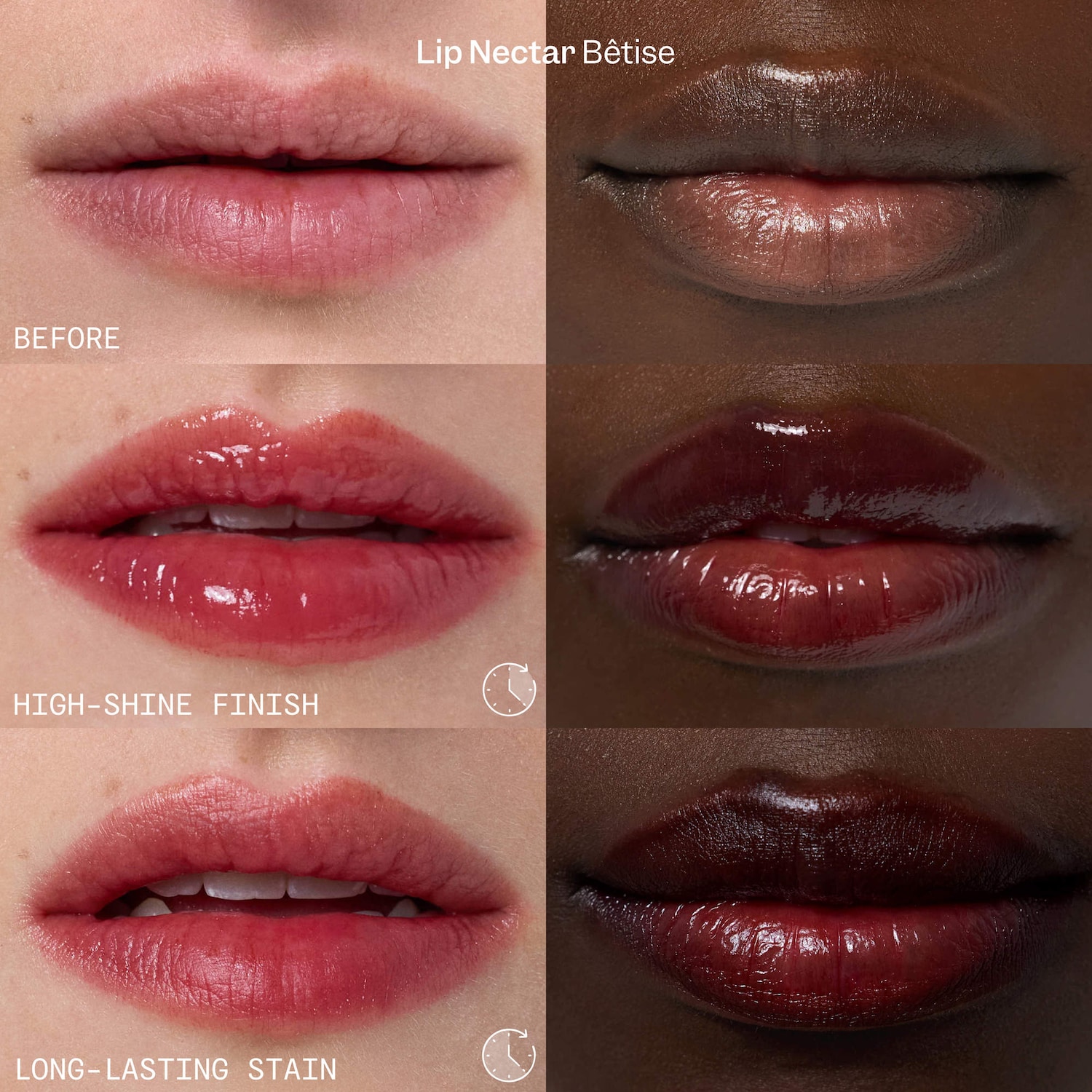 Набор для губ VIOLETTE_FR Bouche Duo Bêtise Edition: Bisou Balm и Lip Nectar — фото 6