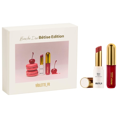 Набор для губ VIOLETTE_FR Bouche Duo Bêtise Edition: Bisou Balm и Lip Nectar