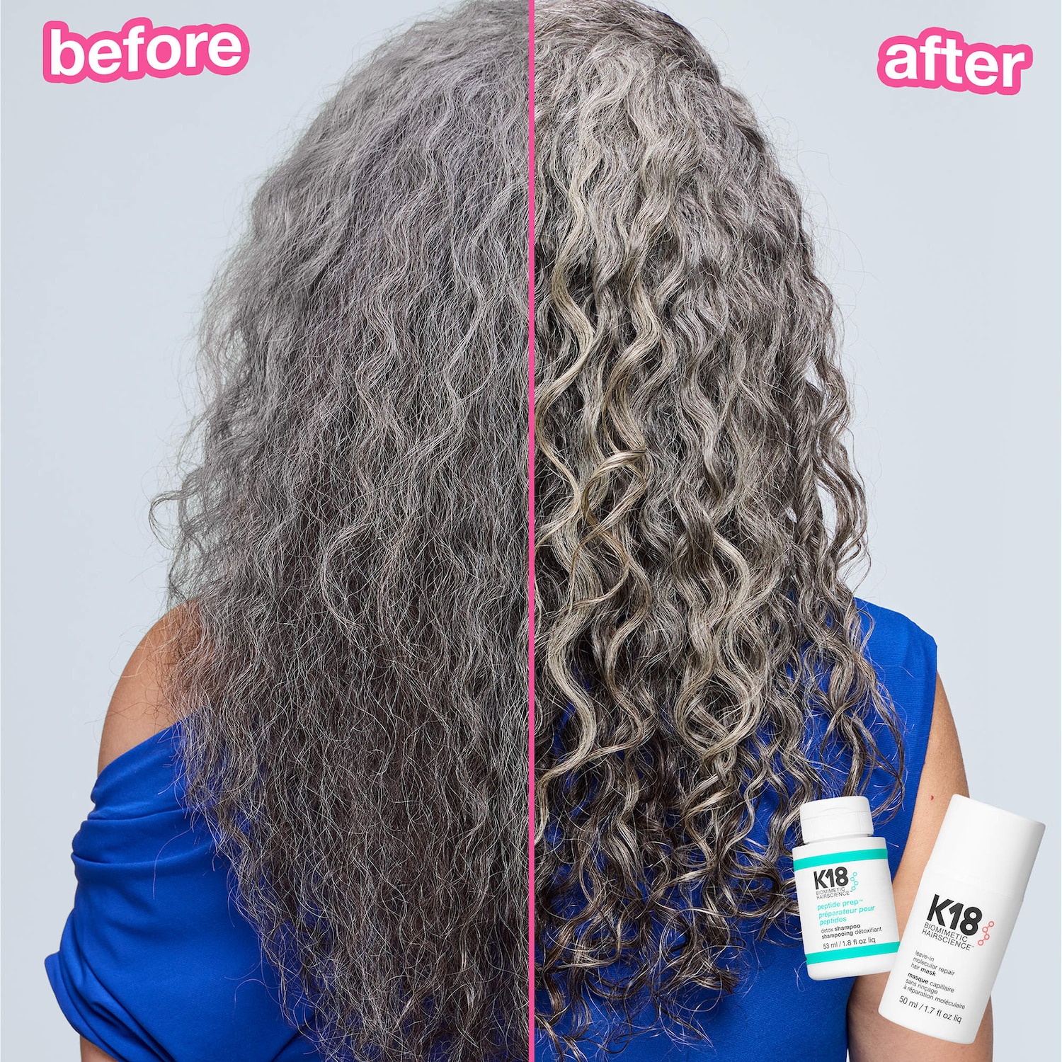 Detox + Repair Leave-In Molecular Repair Mask & Mini Detox Shampoo