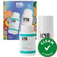 K18 Biomimetic Hairscience - Detox + Repair Leave-In Molecular Repair Mask & Mini Detox Shampoo Gift Set