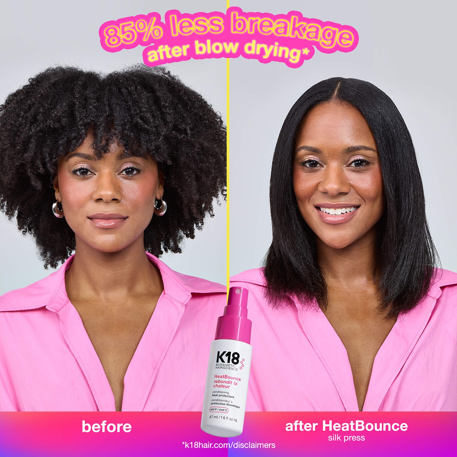 Repair + Protect Mini Leave-In Molecular Repair Mask & HeatBounce