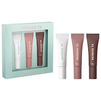 PATRICK TA - Mini Major Moisture Smoothing and Hydrating Tinted Lip Balm Trio Makeup Gift Set