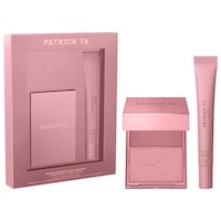 PATRICK TA - Major Headlines Double-Take Crème & Powder Blush Duo & Lip Balm Makeup Gift Set