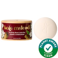 Kate McLeod - Body Stone with Jasmine & Sandalwood - Nourishing Cocoa Butter Lotion Bar