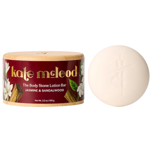 Питательная плитка-лосьон с маслом какао Kate McLeod Body Stone, жасмин и сандал