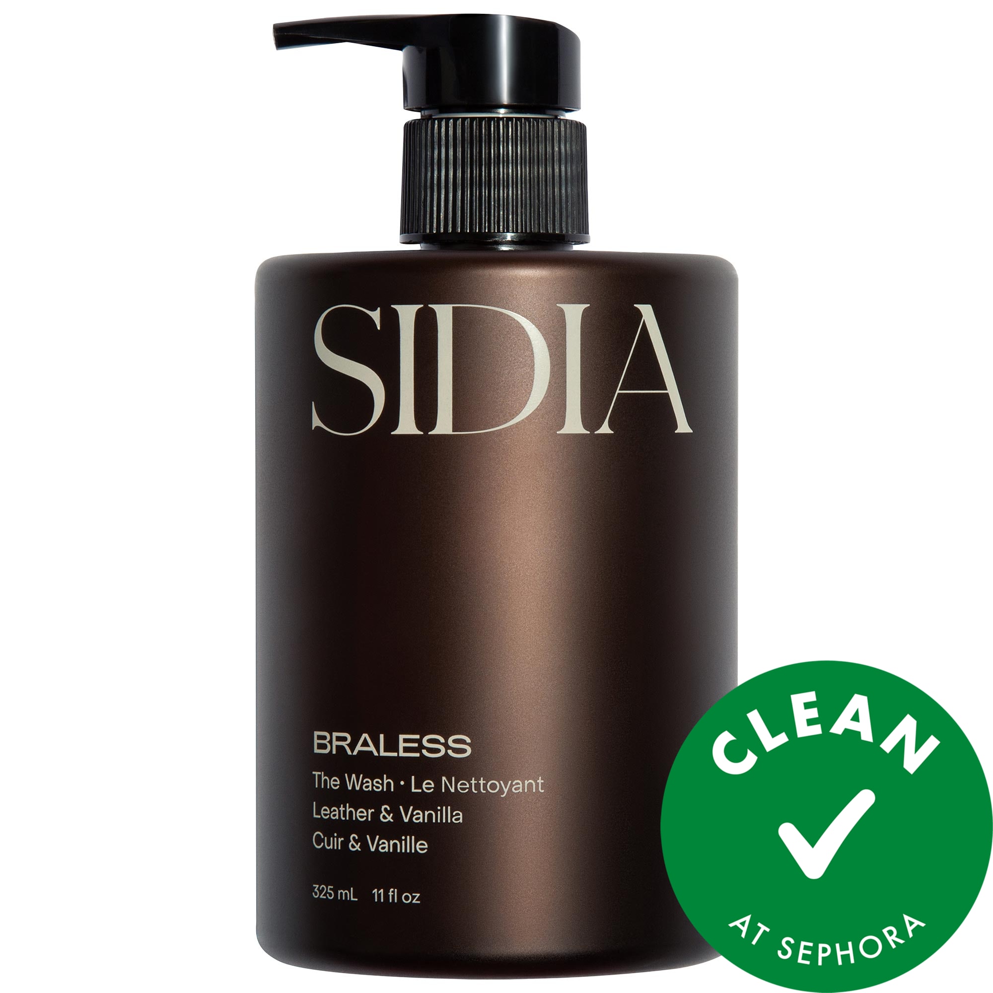 SIDIA Braless Hydrating Wash with Plant-Based Retinol 11 oz/325 ml