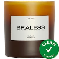 SIDIA - Braless Candle with Vanilla, Amber & Leather