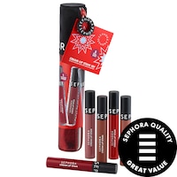 SEPHORA COLLECTION - Cream Lip Stain 10HR Liquid Lipstick 5pc Set