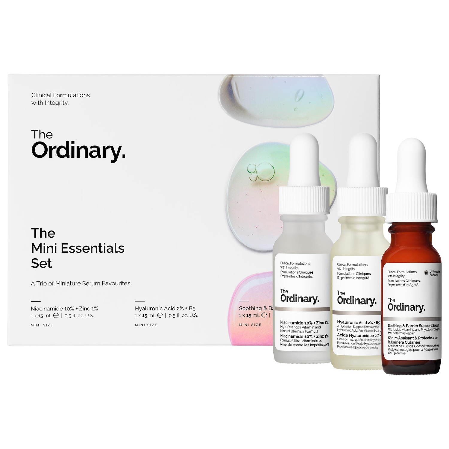 Мини-набор базовых средств The Ordinary The Mini Essentials Set — фото 1