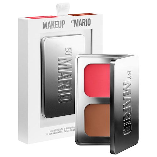 Мини-дуэт румян и корректора кожи Makeup By Mario Blush Veil & Skin Enhancer