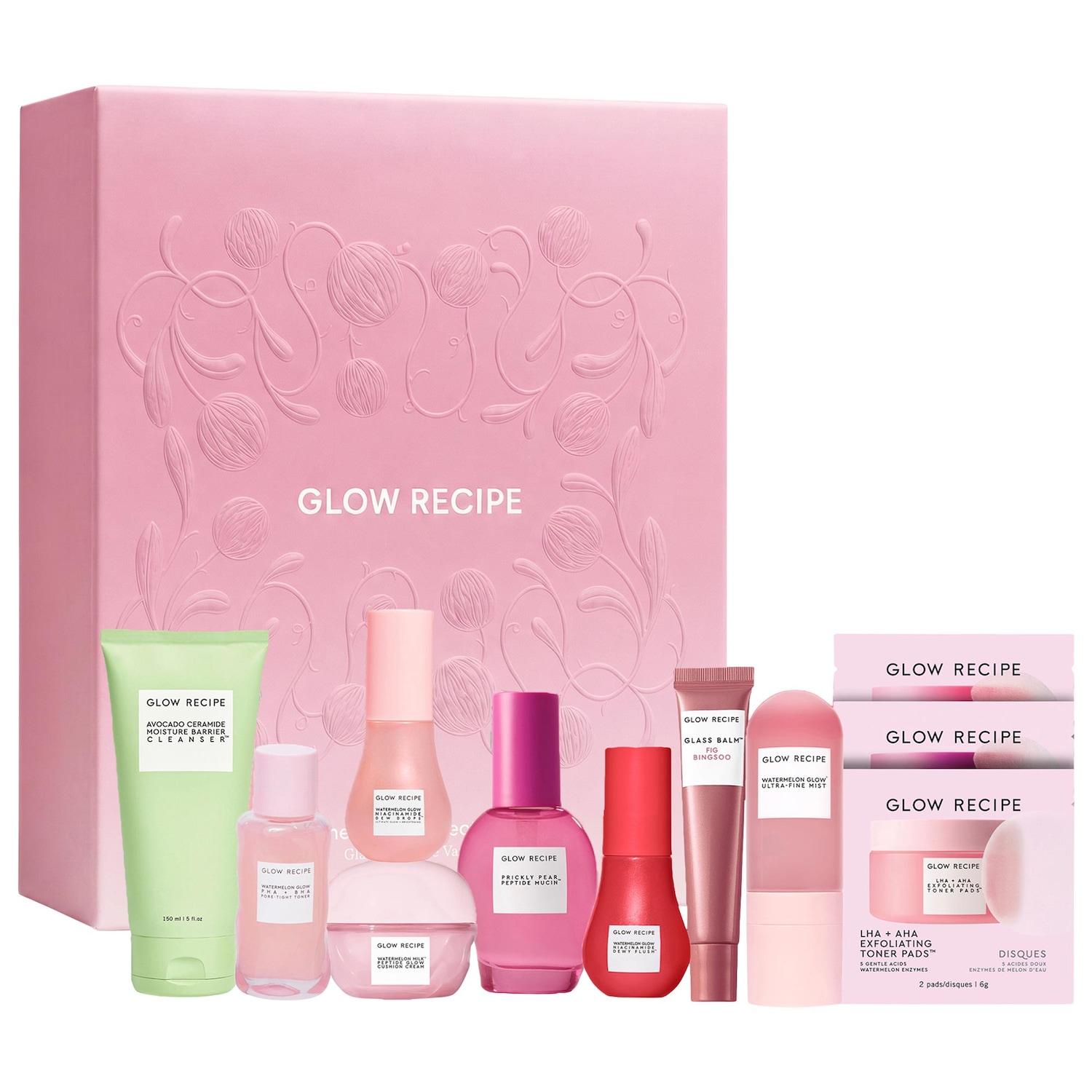 Подарочный набор для кожи «стеклянная кожа» Glow Recipe The Korean Glass Skincare Vault — фото 1