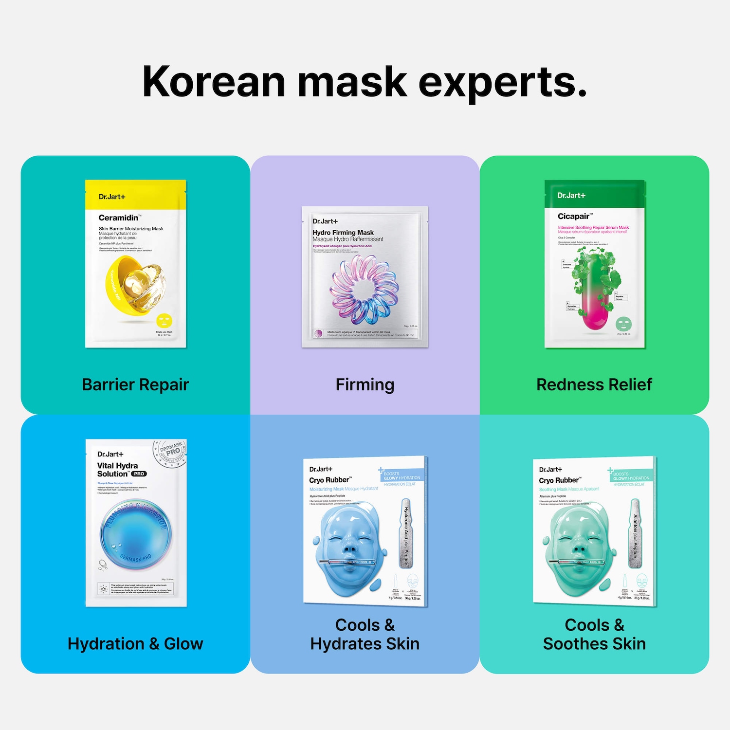 Assorted 10 Mask Mega Haul Holiday Gift Set - Dr. Jart+ | Sephora