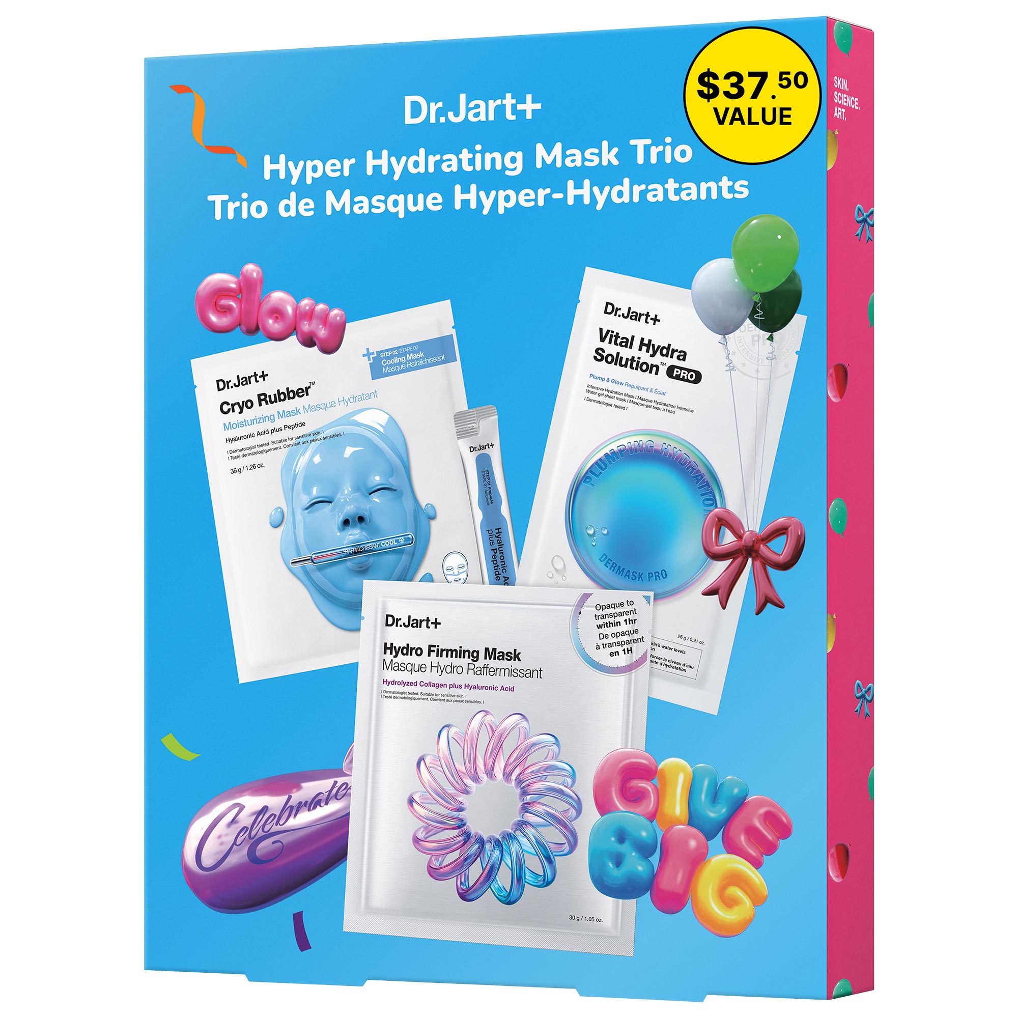 LOHAS HOIMI×HOIMI DEEP MASK IV 20個セット Hyper Hydrating Mask Trio Holiday Gift Set - Dr. Jart+ | Sephora