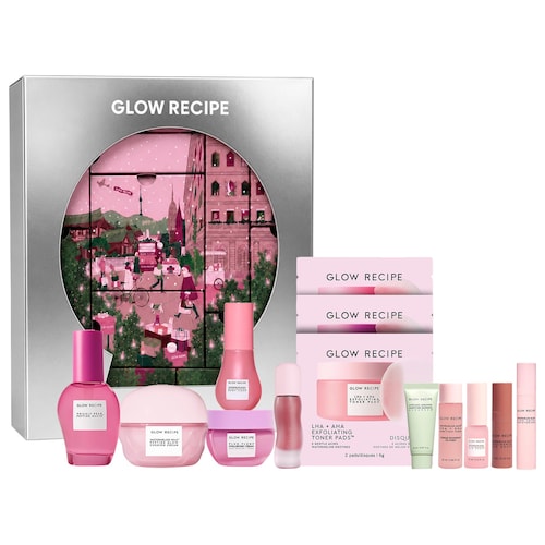 Подарочный адвент-календарь Glow Recipe 12 Days of Glow, корейский уход за кожей
