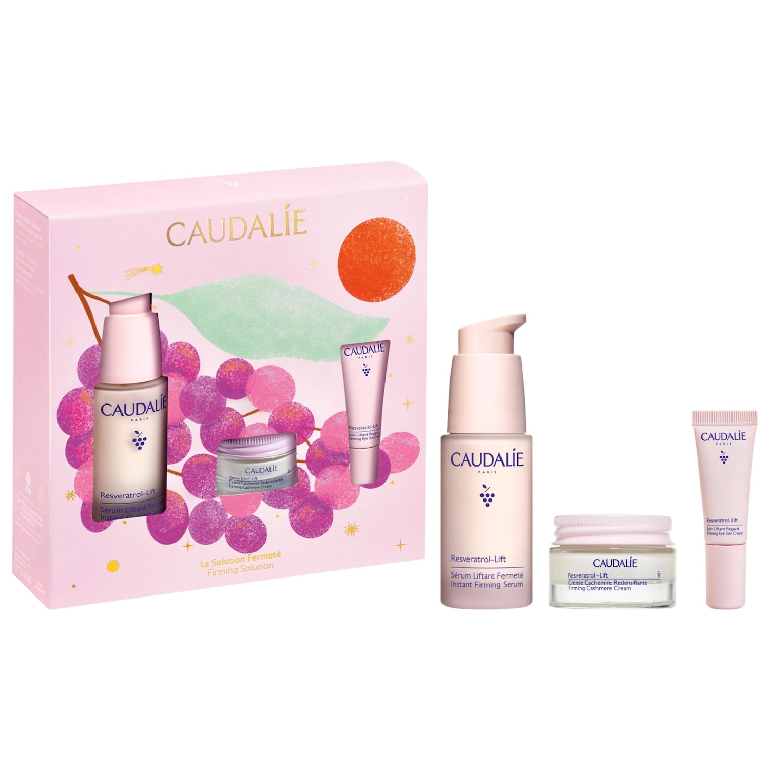 Подарочный набор Caudalie Resveratrol-Lift для упругости с виноградными пептидами — фото 1