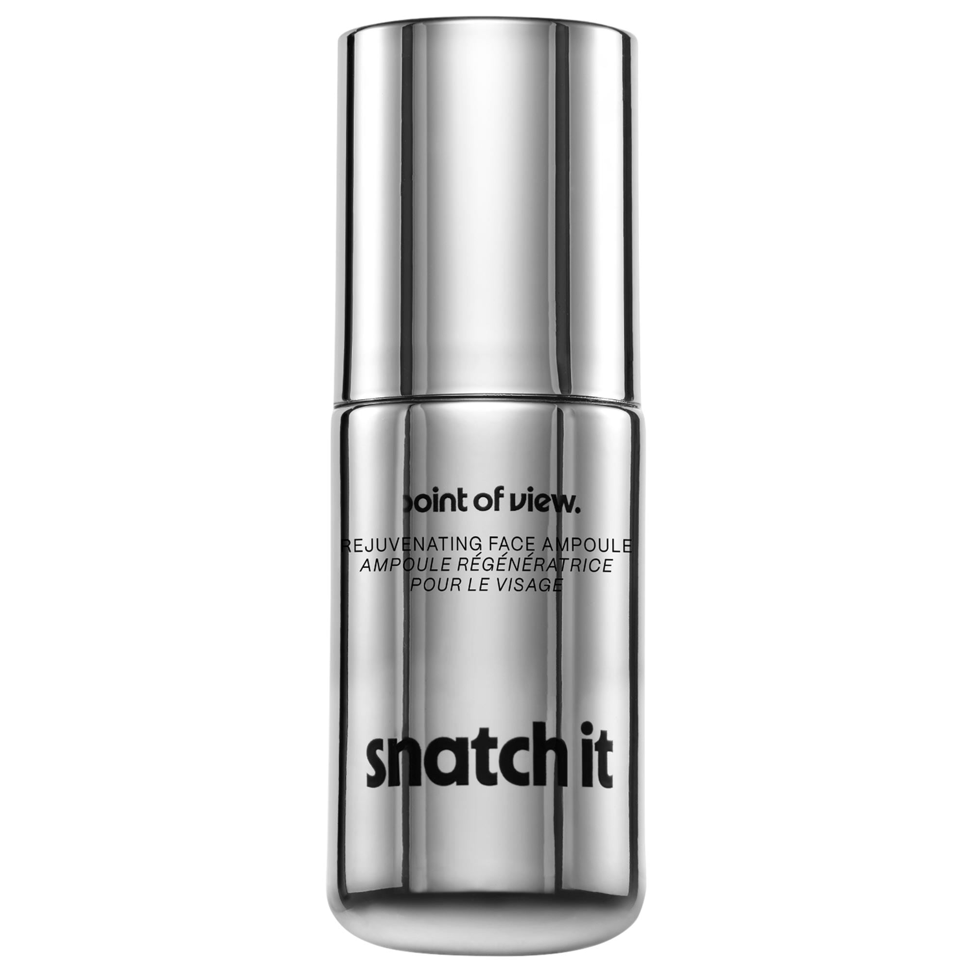 point of view. snatch it face ampoule serum with pdrn and peptides