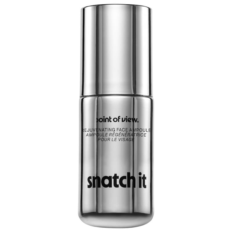 snatch it face ampoule serum with pdrn and peptides