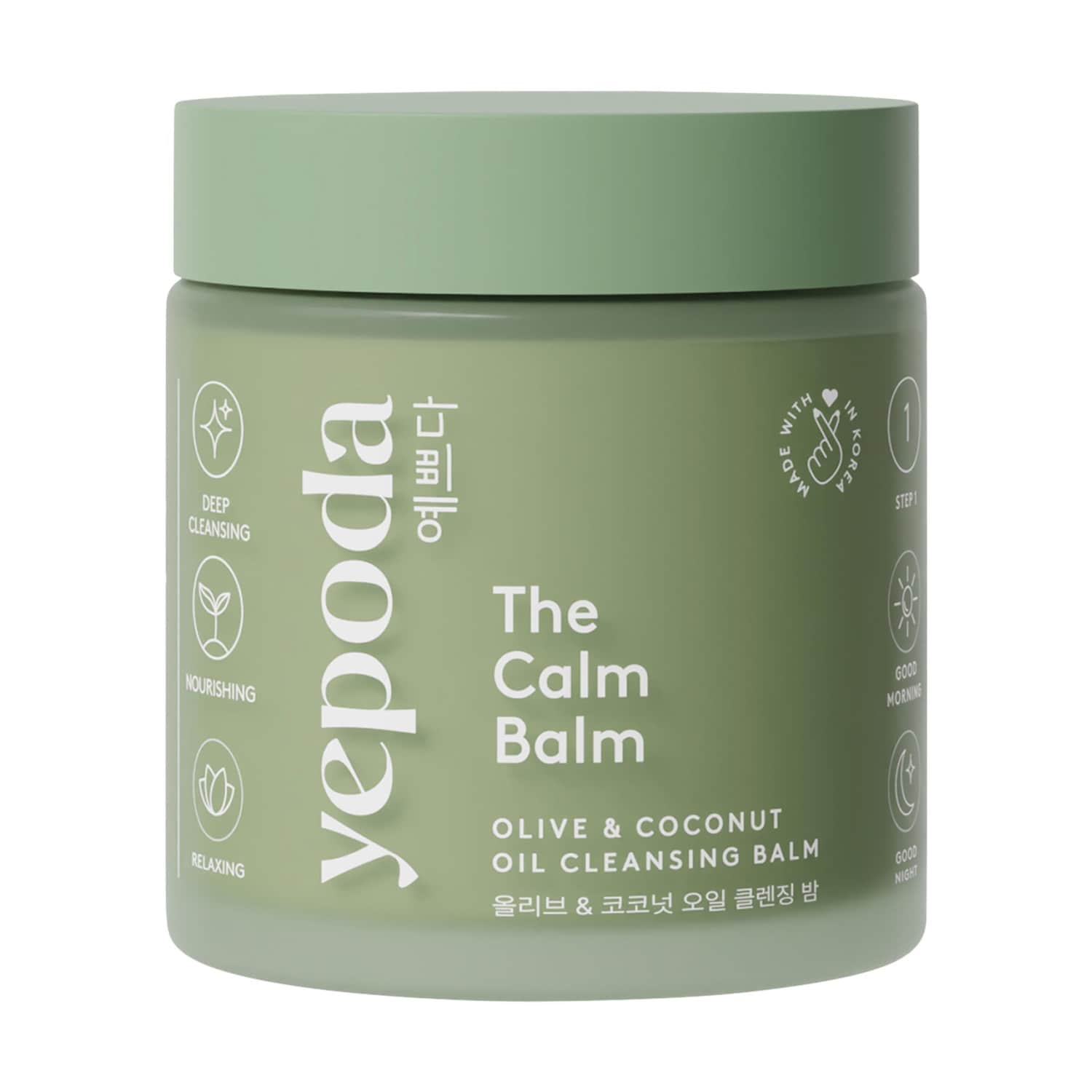 Корейское очищающее масло с оливковым и кокосовым маслом Yepoda The Calm Balm