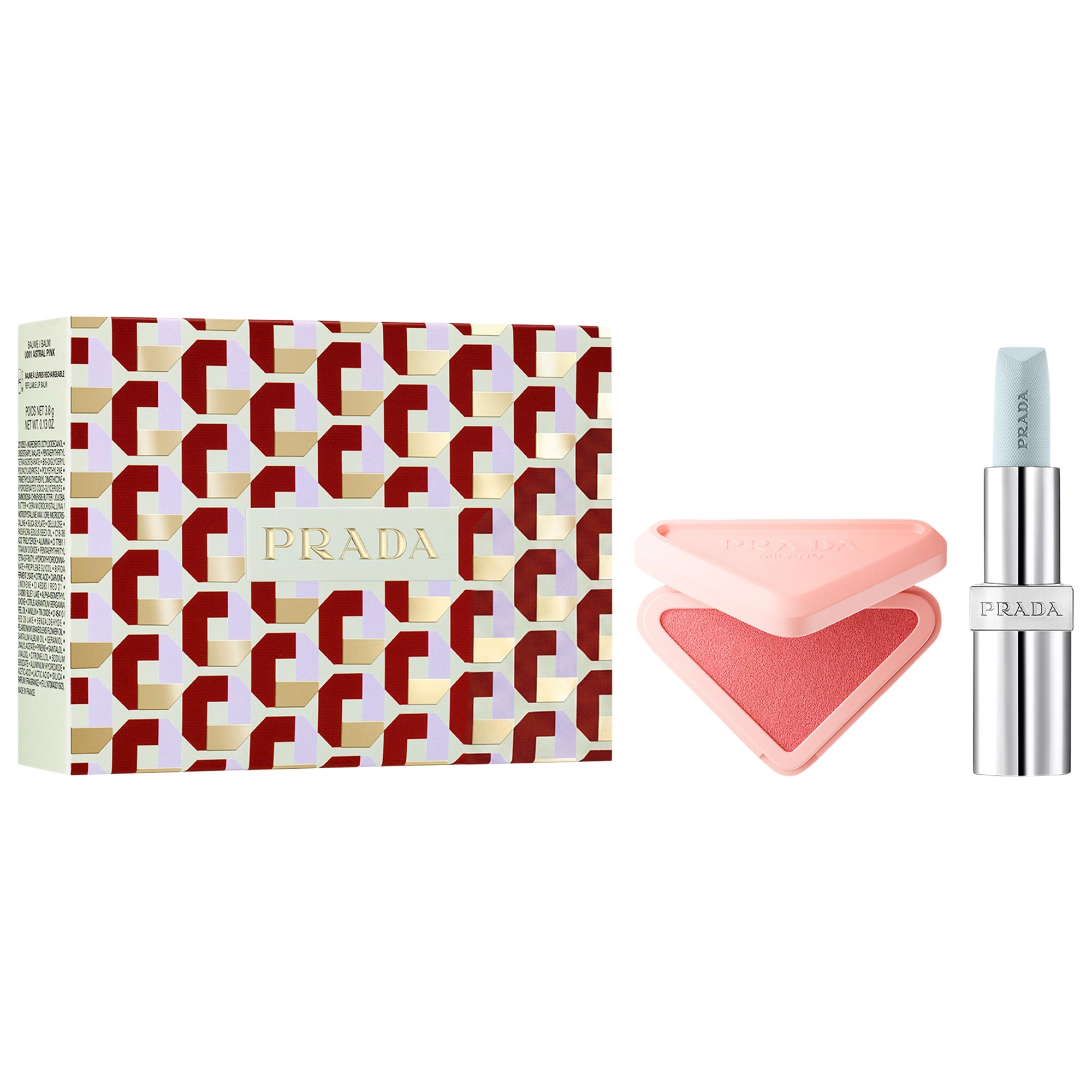 PRADA チーク　リップグロス　ギフトセット Prada Blush & Balm Duo Gift Set - Prada | Sephora