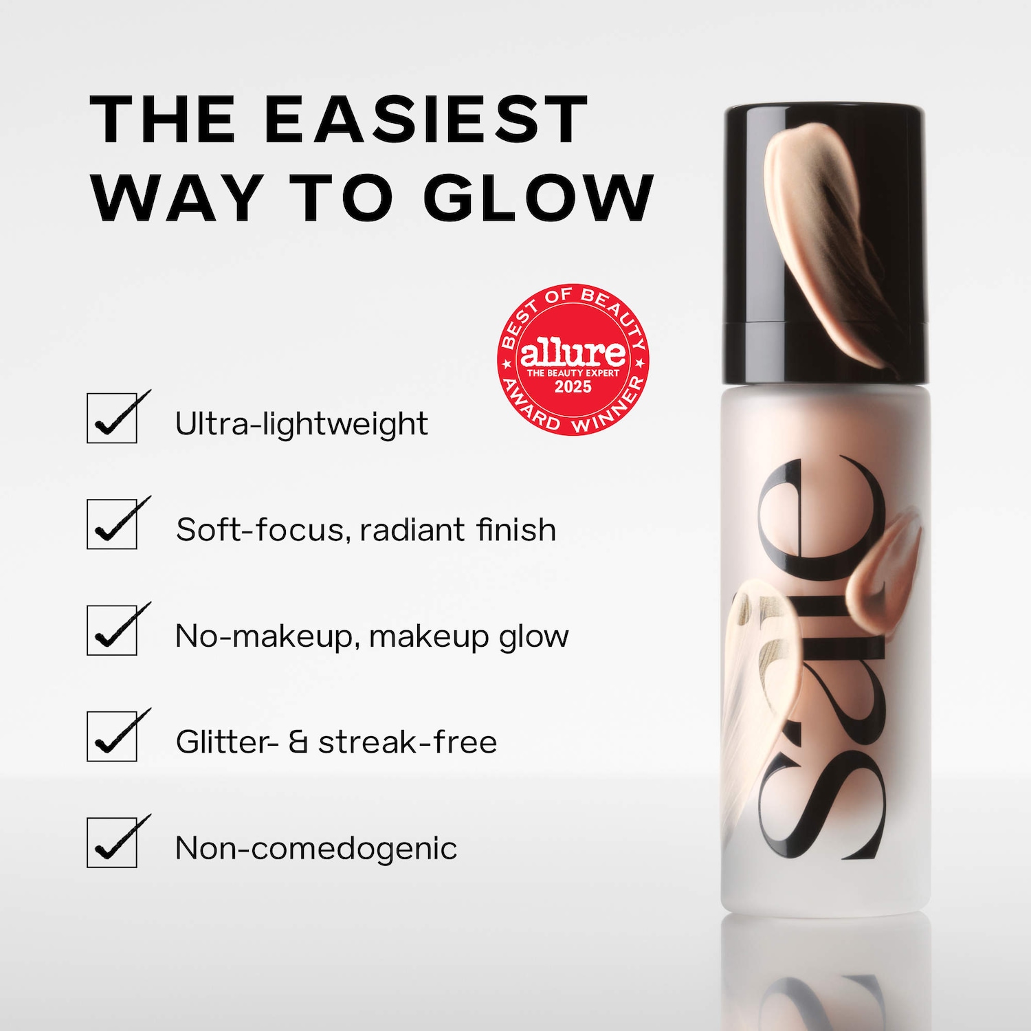 Saie Glowy Super Gel Lightweight Illuminating Serum | Sephora