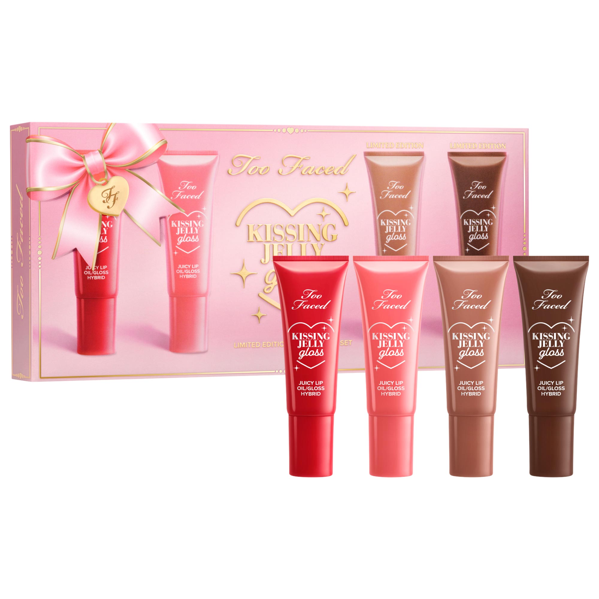 Kissing Jelly Lip Oil Gloss Gift Set - Too Faced | Sephora