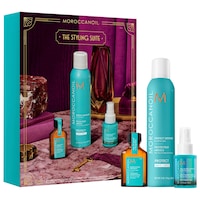 Moroccanoil - Perfect Defense Heat Protectant + Mini Moroccanoil Treatment Hair Oil & Leave-In Conditioner Set