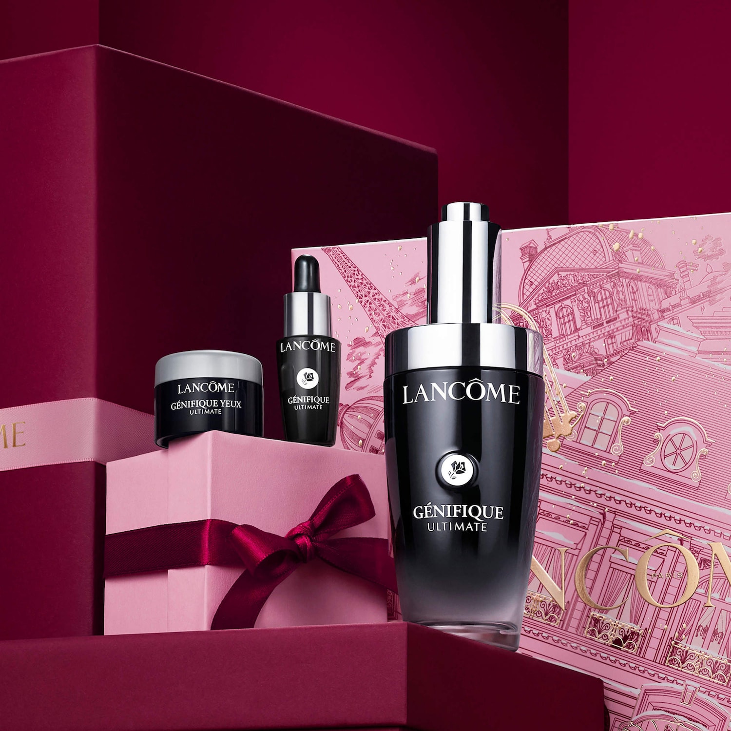 Génifique Ultimate Serum Holiday Collection Gift Set - Lancô