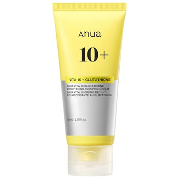 glutathione sleep Vita 10 Brightening Sleeping Cream - Anua firm Size:36,000 mcg per 15 mL tube Compounded Vitamin B-Complex Injection