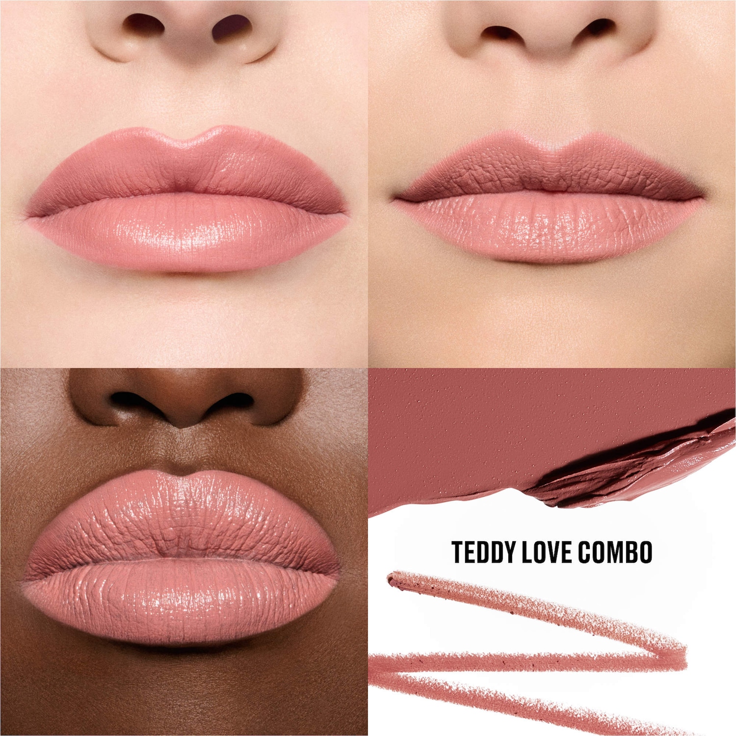 Teddy Love Sleek Satin Nude Lip Combo - MAC Cosmetics | Sephora