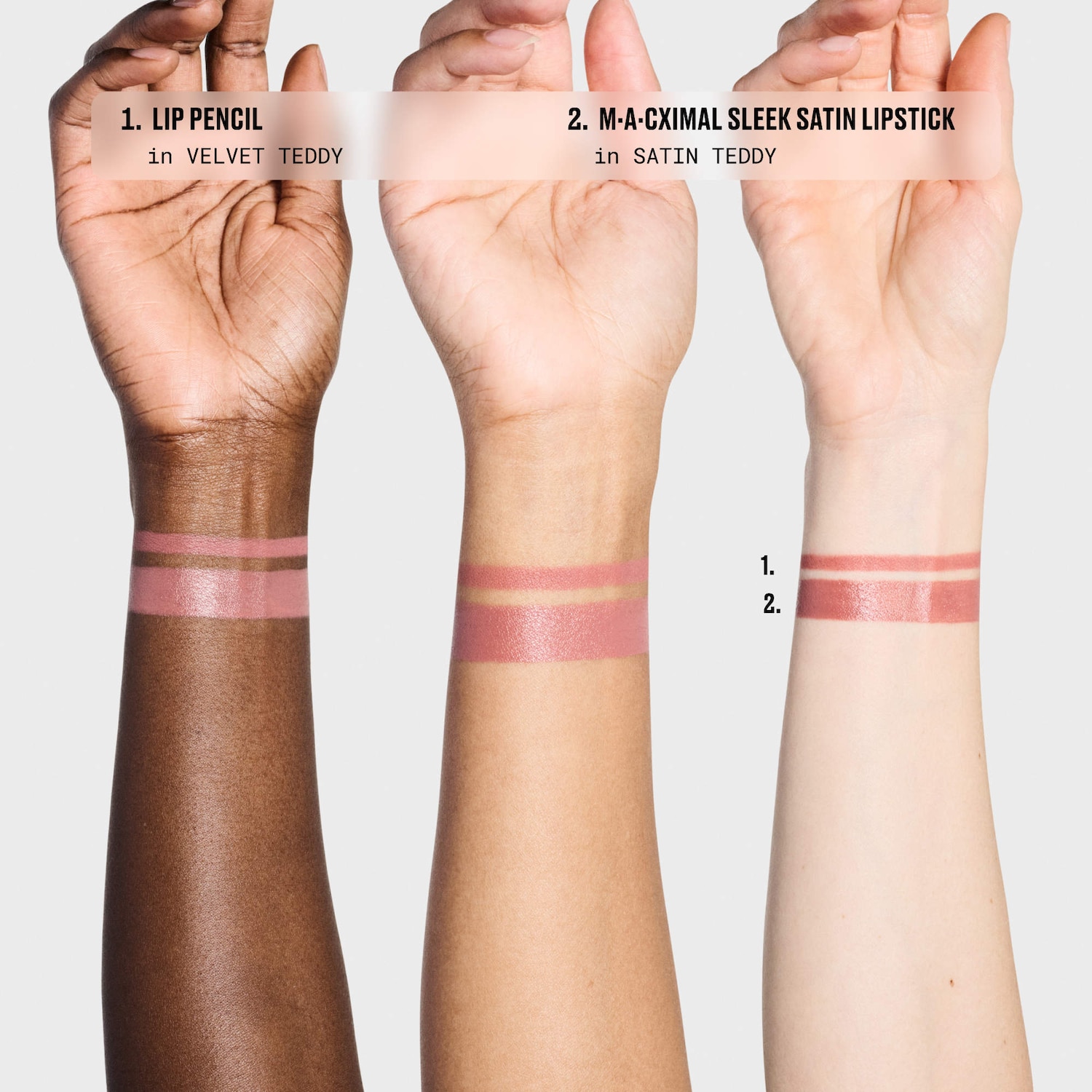 Teddy Love Sleek Satin Nude Lip Combo - MAC Cosmetics | Sephora