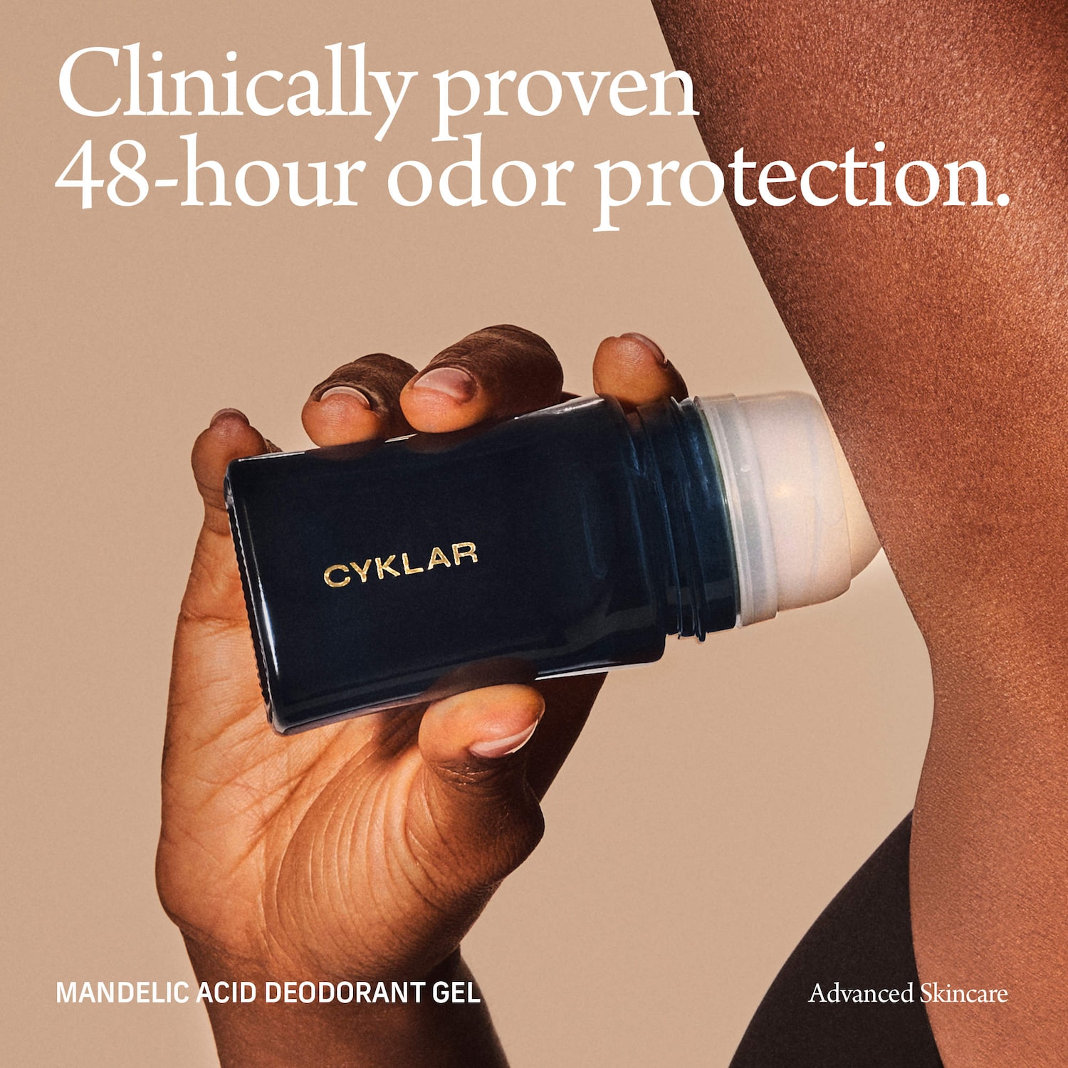 Sex Musk Mandelic Acid Brightening Deodorant Gel with 48-Hour Odor