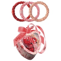 Slip - Slip Pure Silk Skinny Scrunchie Trio Ornament in Ivy
