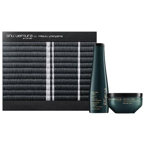 Подарочный набор шампунь и маска для поврежденных волос shu uemura Ultimate Reset