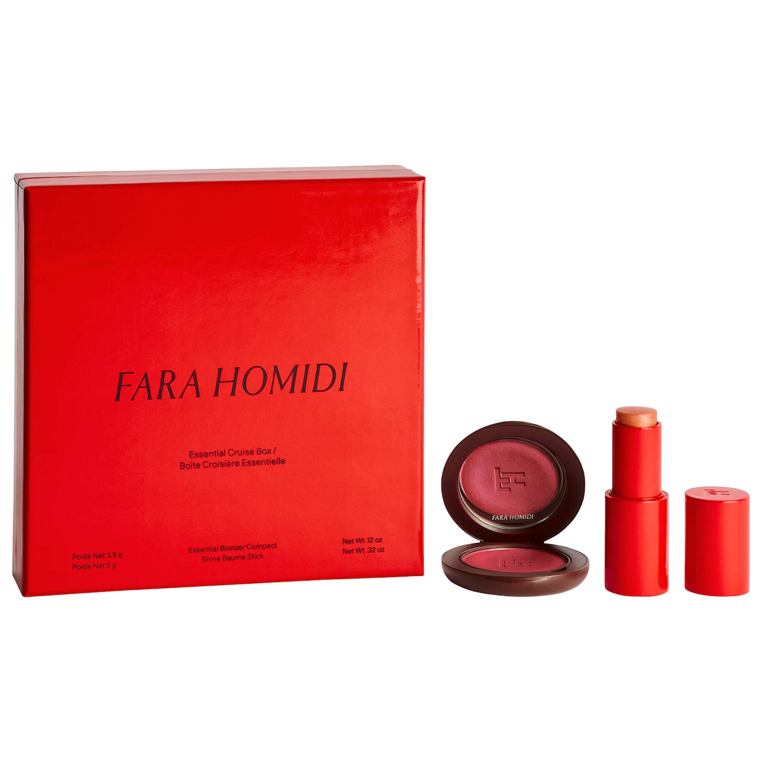 Подарочный набор Fara Homidi Essential Cruise Box: стики Blonzer Blush и Shine Baume — фото 1