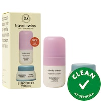 Sincerely Yours - Travel Twins Mini Cleanser & Moisturizer Duo for Sensitive Skin