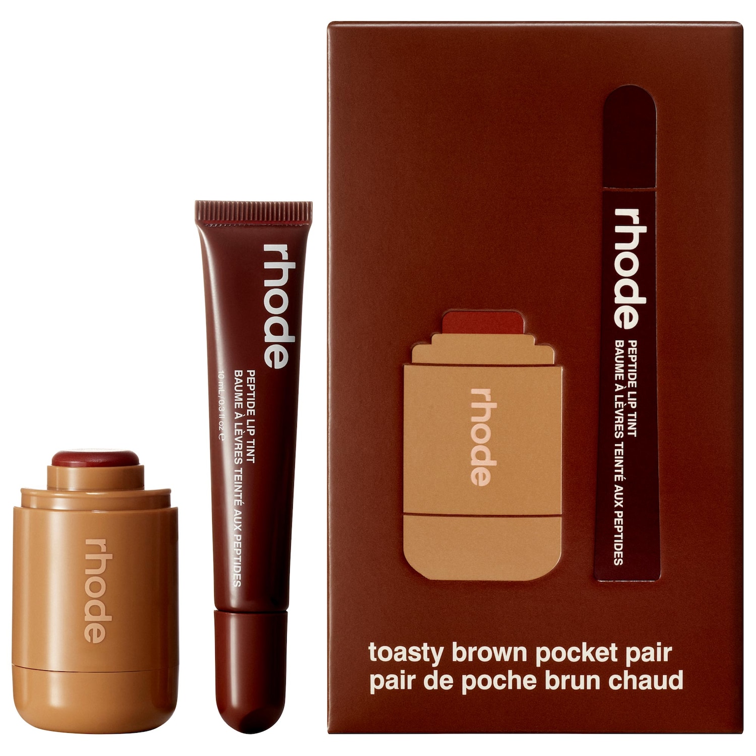 Набор для губ и щёк rhode Pocket Pair, лимитированная серия — фото 1