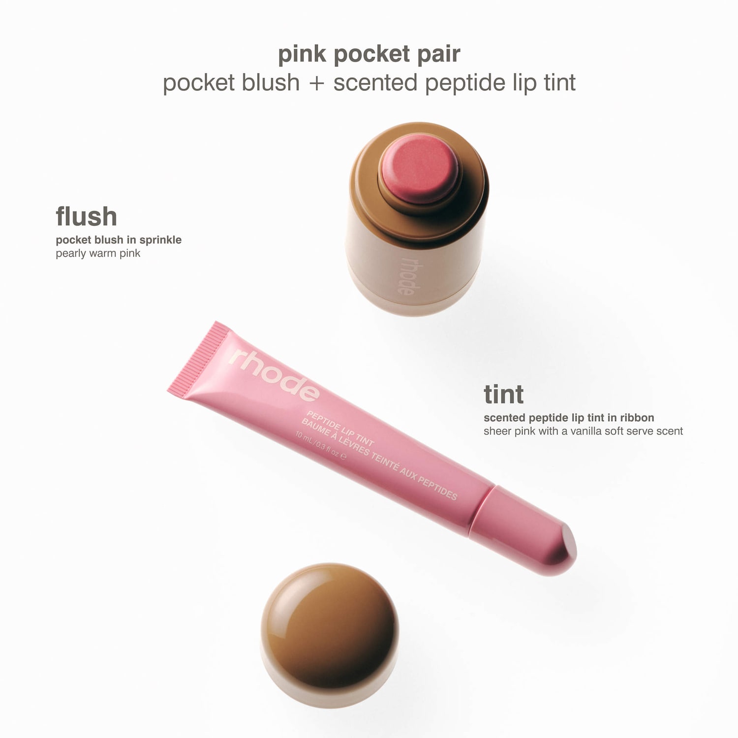 Pocket Pair Limited Edition Lip + Cheek Set - rhode | Sephora