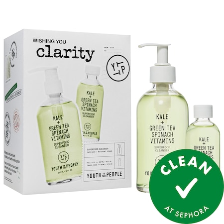 Wishing You Clarity Superfood Cleanser Duo Gift Set