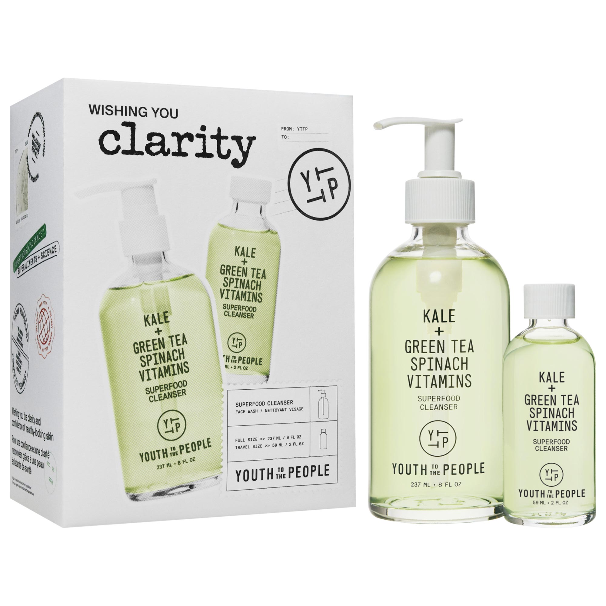Superfood Hydrating Gentle Antioxidant Refillable Cleanser