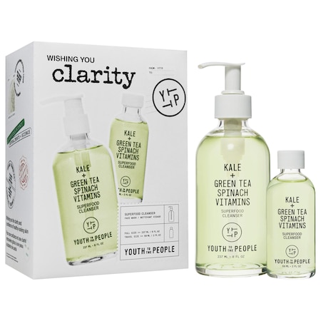 Wishing You Clarity Superfood Cleanser Duo Gift Set