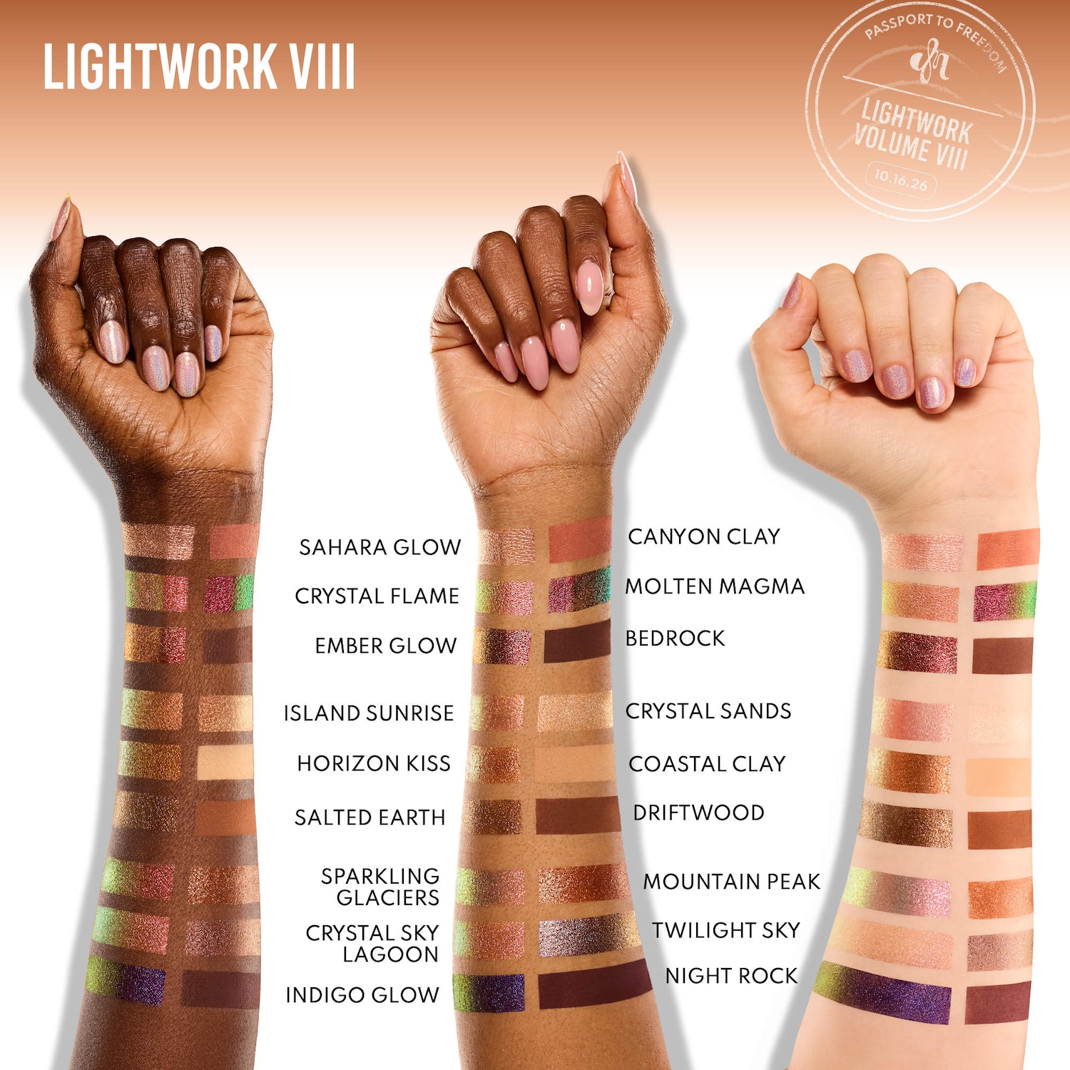 Danessa Myricks Beauty Lightwork VIII Freedom Makeup Palette: Magnetic, Customizable, Stackable Palette for Eyes & Face — фото 3